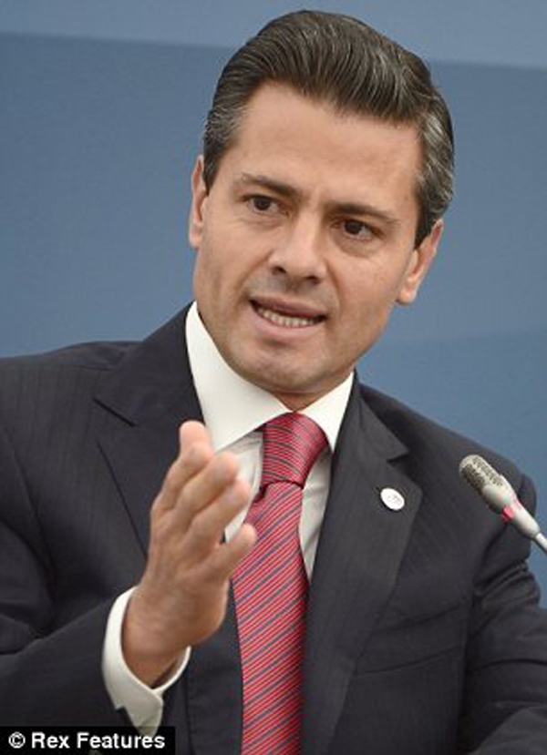 
	
	Tổng thống Mexico, Enrique Pena Nieto